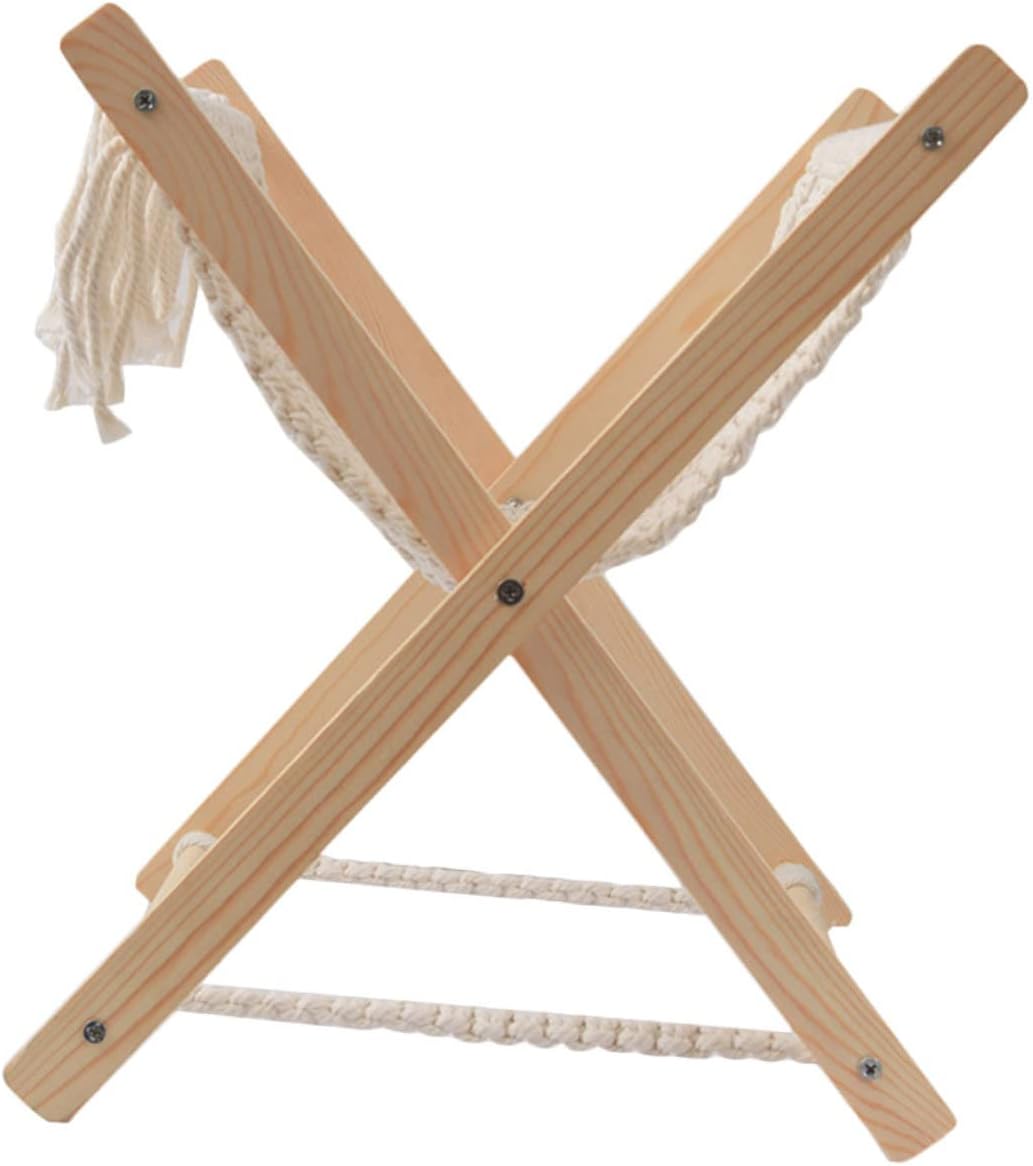 Cotton Rope Magazine Rack Foldable Storage Shelf for Books and Newspapers Rustic Organizer for Home and Office for Living Room and Bedroom