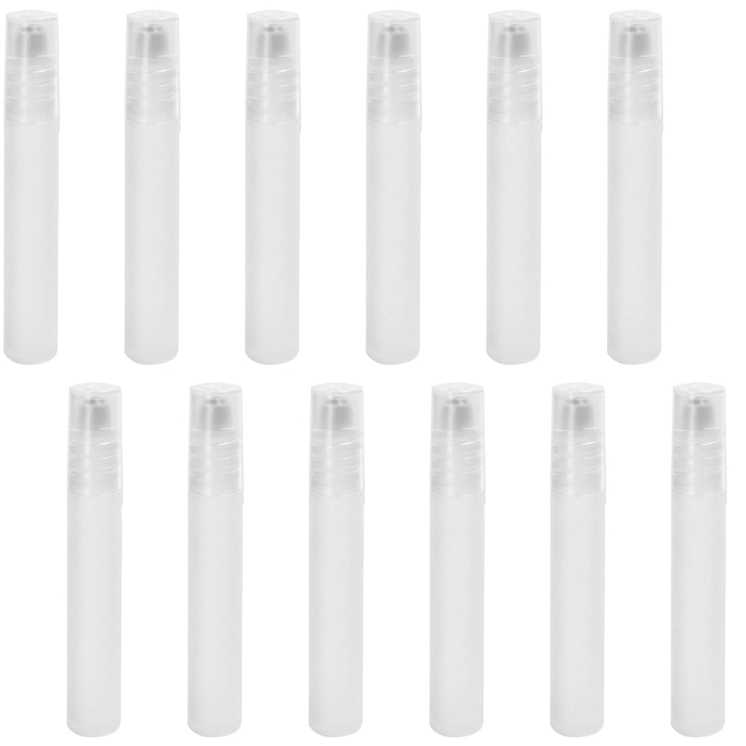 12 Botellas de Rodillo de Aceite Esencial, Botella de Perfume con Bola de Rodillo, Botellas de Viaje Portátiles, Botellas de Rodillo Cosmético Recargables, para Viajes