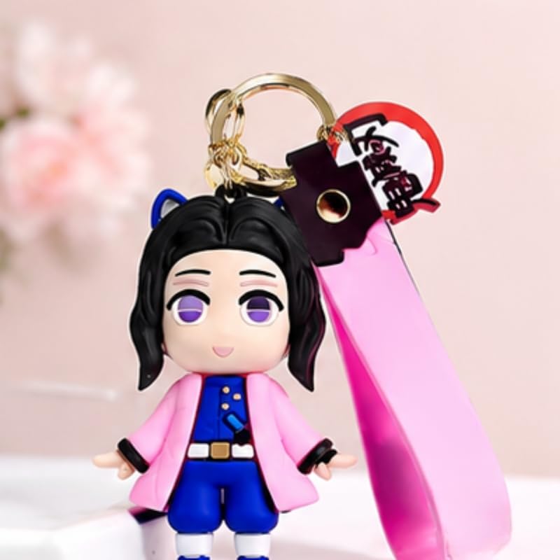 Image of Cute 3D Keychain | Keyring & Quirky Bag Charm | Hard Silicone, Unbreakable | Travel Essential | Kids Friendly | Strap & Bag Hook