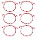Adramata 6Pcs Pulsera de Cuentas de Cobre Tibetano Pulsera de Nudo Afortunado...