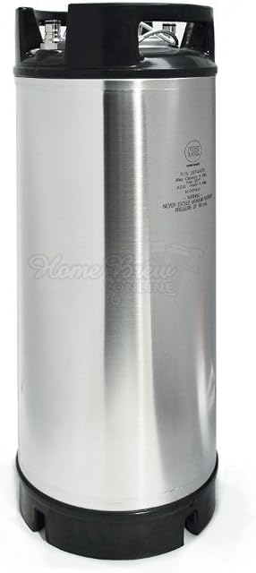 New AEB Cornelius Style Stainless Steel Pressure Beer Keg 19 Litre