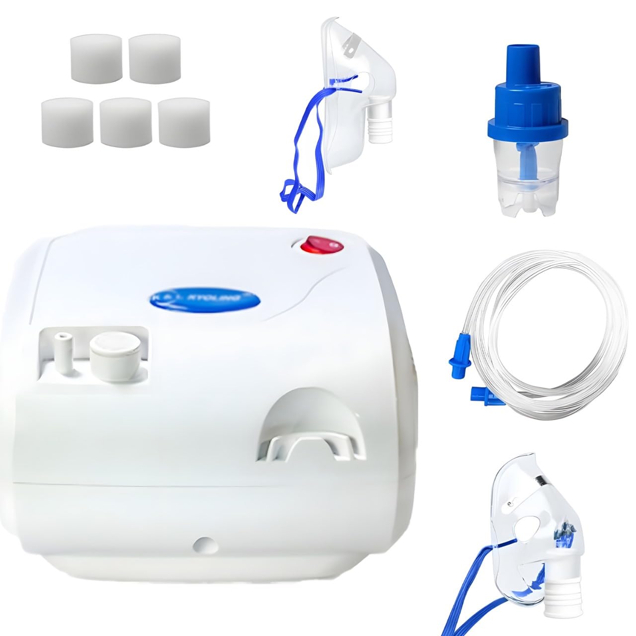 MAGICMED Nebulizer Machine for Adults & Kids, Compact & Portable Compressor Nebulizer with Air Compressor Technology, Effective for Respiratory Therapy, Easy to Use at Home, Includes Oxygen Mask (B0DHY2GL4F) Amazon Price History, Amazon Price Tracker