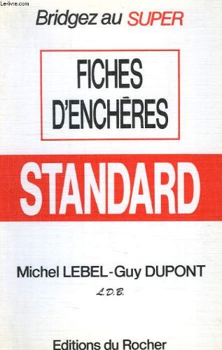 Fiches d'enchères standard