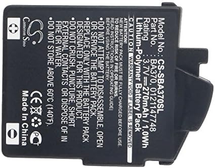 Miniatura 6 de XPS - Batería de repuesto para SENNHEISER 450 TRAVEL 550 Travel MM 400 MM 400-X MM 450 MM 450-X MM 500-X MM 550 MM-550-X PCX 360 BT PX 210 BT PX 310