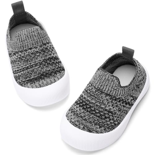 Image of BACSAC Baby Toddler Unisex Infant Shoes Boys Girls Beige Mesh Breathable Non-Slip Soles 6-36 Months