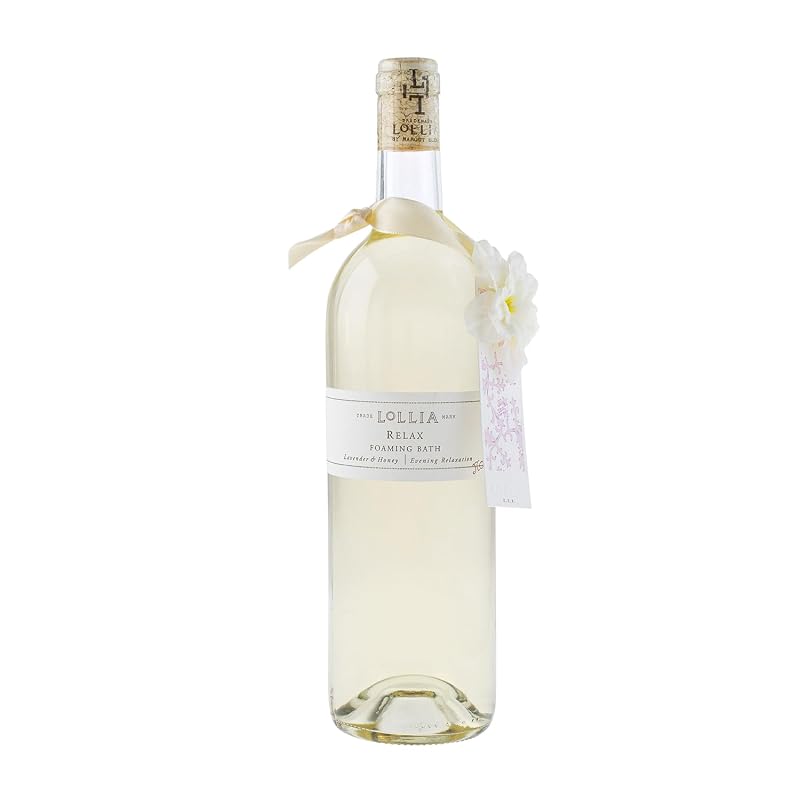 Espuma para banho LOLLIA Relax com fragrância de lavanda, 739 mL