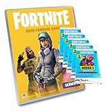  Fortnite Trading Cards Serie 1 (2019) - 1 Sammelmappe + 5 Booster (30 Karten)