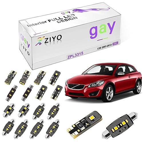 Kit de luz interior LED para Volvo C30 2007-2013