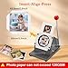 2.5×2.5in Magnet Maker Machine Kit, DIY Photo Fridge Magnet Making Machine, Press Machine+Paper Cutter+100 Sets Supplies+Free Photo Template