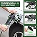 Ginour Buffer Polisher, 6 inch Dual Action Buffer for Car Detailing, Variable Speed Random Orbital Car Buffer with 2 Handles, 5 Buffer Polisher Pads (Number of Items 8)