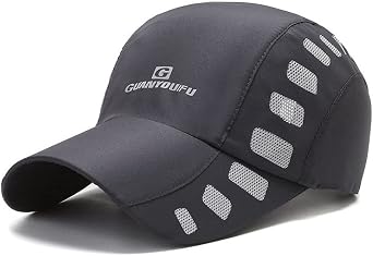 Croogo Mesh Breathable Baseball Cap Quick Dry Sports Caps Sun Hat Lightweight Snapback Hat for Men Umpire Caps Dad Hat