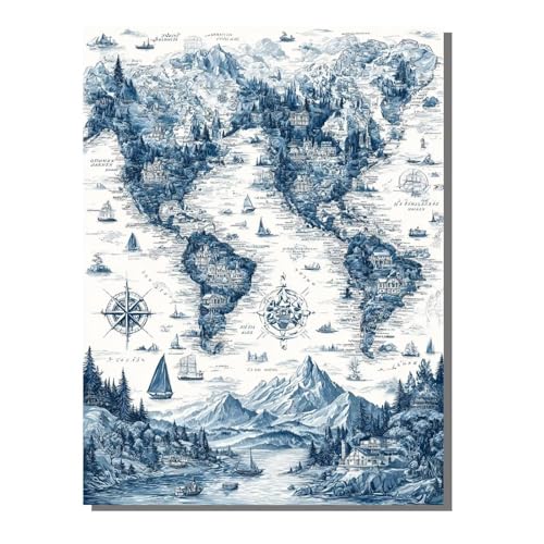 G E hG (t[t) l̎q̂߂̃Mtg ŃyCg SҌ LbgŃyCg fW^G n} 30x40cm uVƃANG̋Ă܂ DIY Paint by Numbers rO[ CeA