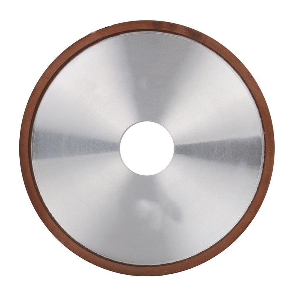 Muela abrasiva de diamante de 150 mm - Cortador de unión de resina de alta dureza(150x32x5x3mm 180grit)