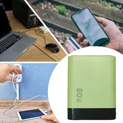 Bloc d'alimentation 80W double port compact pour la charge simultanée de téléphones - 4