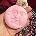 Sun and Moon Face Soap Mold - MoldFun Silicone Mold for Handmade Bath Bomb, Lotion Bar, Polymer Clay, Wax, Crayon