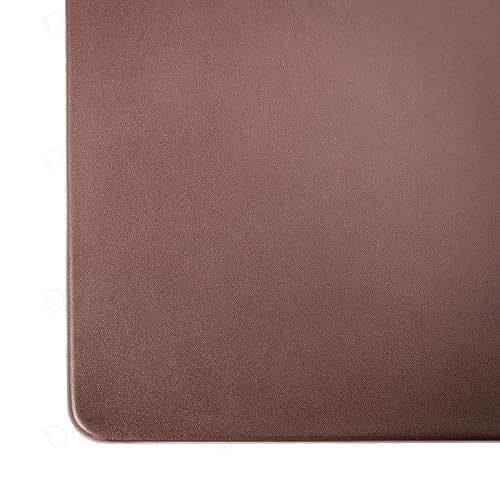 Dacasso 34" x 20", Chocolate Brown Luxury Leather Desk Pad w/Out Side Rails - Executive Desk Mat Surface Protector by Dacasso - Used condition - Image 6