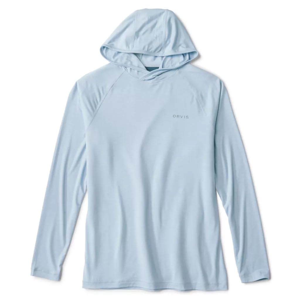 Orvis DriCast Hoodies - Men's Lightweight Sun Hoodie, UPF Long Sleeve, Breathable, Quick Dry, Soft Recycled Fabric