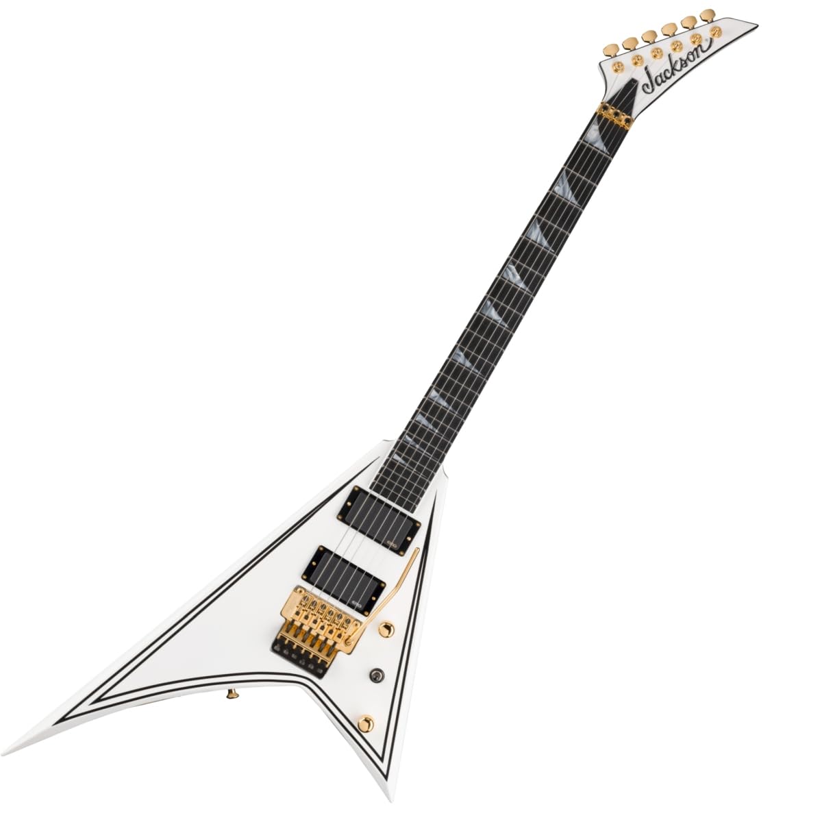 Amazon | Jackson/MJ Series Rhoads RR24MG Ebony Fingerboard White 
