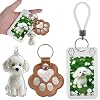 Dog Hair Keepsake Keychain Set 3-Piece Pet Fur Storage Capsules + Mini Pet Photo Frame | Keep Love & Memories Alive