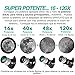 Telescopio Astronómico Portátil y Potente 16x-120x, Fácil de Montar y Usar, Ideal...