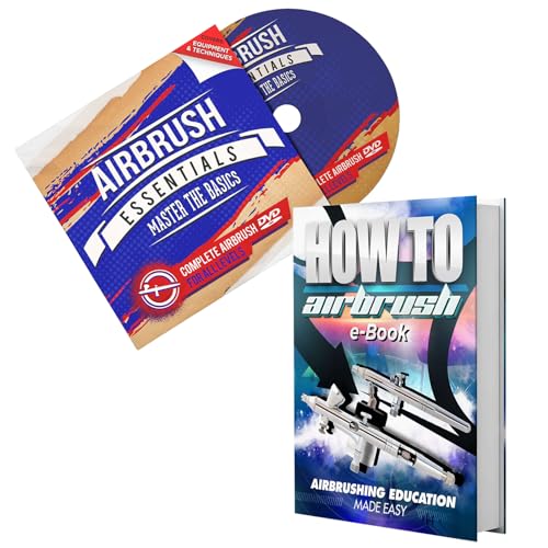 PointZero Airbrush Dual Action Airbrush Kit with 3 Airbrushes - Thumbnail 7