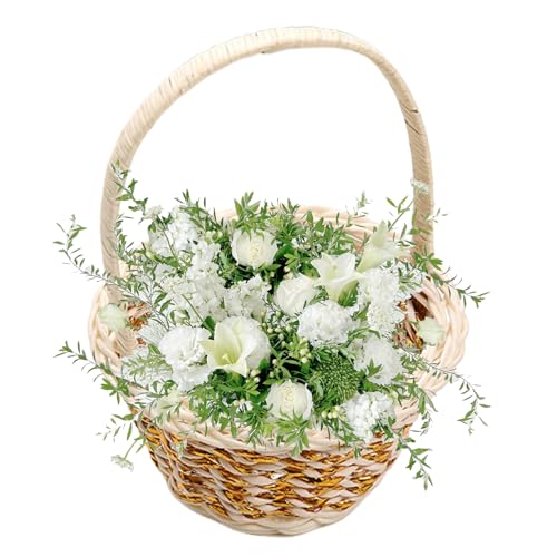 Raypontia Mini,s Miniature en Rotin Imitation | Accessoire Déco Rustique pour Mariage Anniversaire Pâques Chambre Bébé ou Salon