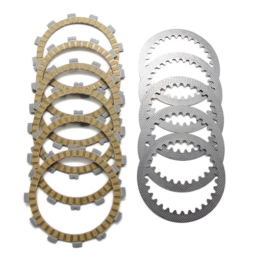 Kit disque embrayage résout patinage pour RM125 TU125 et TS250 friction OEM