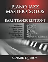 Piano Jazz Master's Solos Rare Transcriptions 197343928X Book Cover