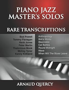 Paperback Piano Jazz Master's Solos Rare Transcriptions Book