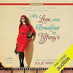 Lies, Love, and Breakfast at Tiffany's Audiolibro Por Julie Wright arte de portada