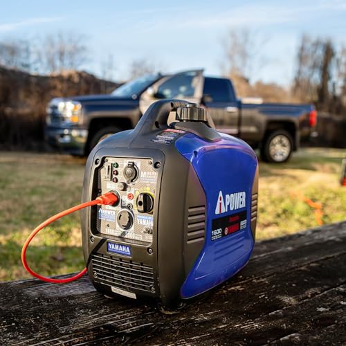 A-iPower Portable Inverter Generator, 2000W Ultra-Quiet Powered By Yamaha Engine RV Ready, EPA Compliant, Ultra Lightweight For Backup Home Use, Tailgating & Camping (SC2000i) by A-iPower - Image 7