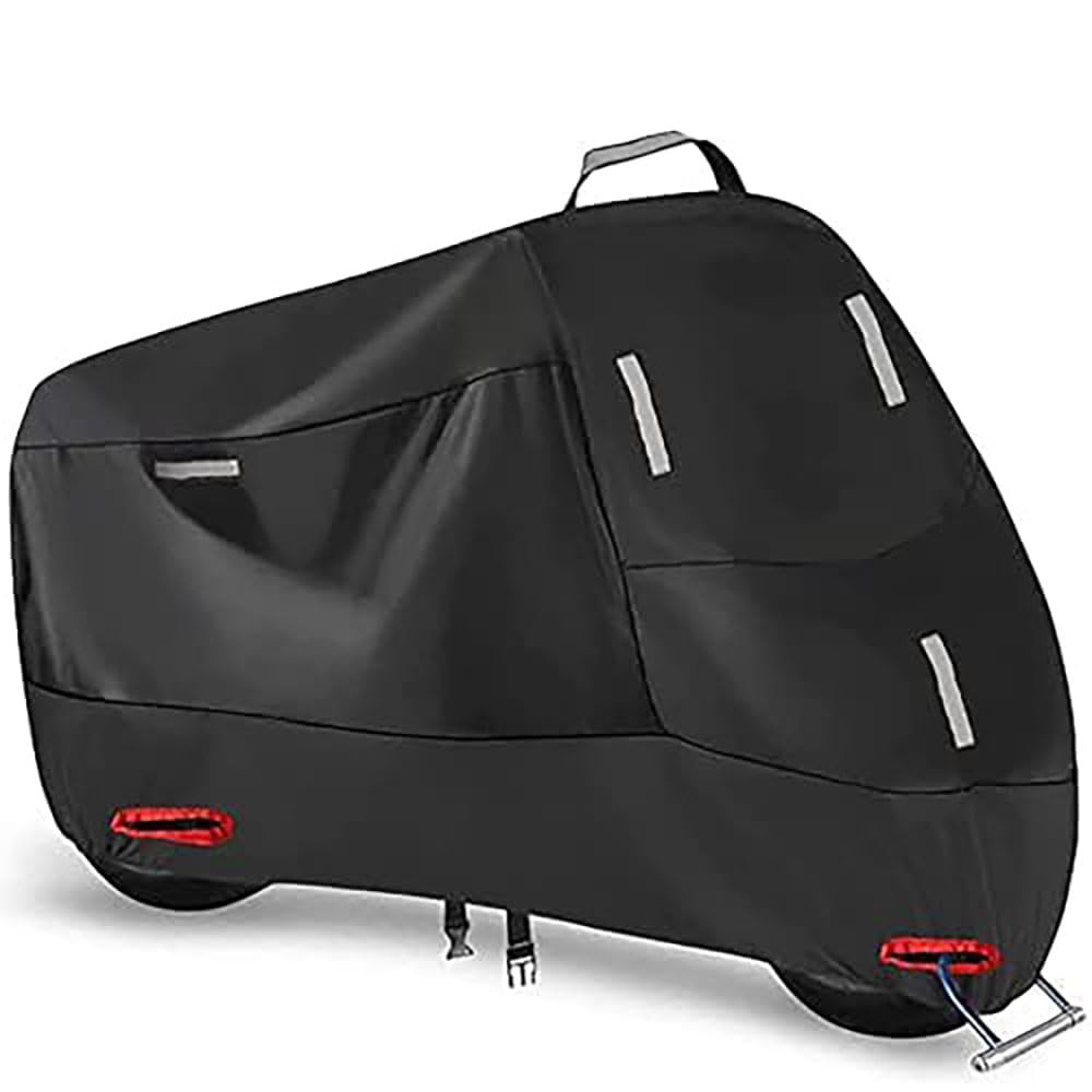 Telo Coprimoto 210D Oxford – Per XL 750 Transalp 2023-2024 – 295x110x140 Cm – Impermeabile, Antivento, Antipolvere, Con Foro Lucchetto