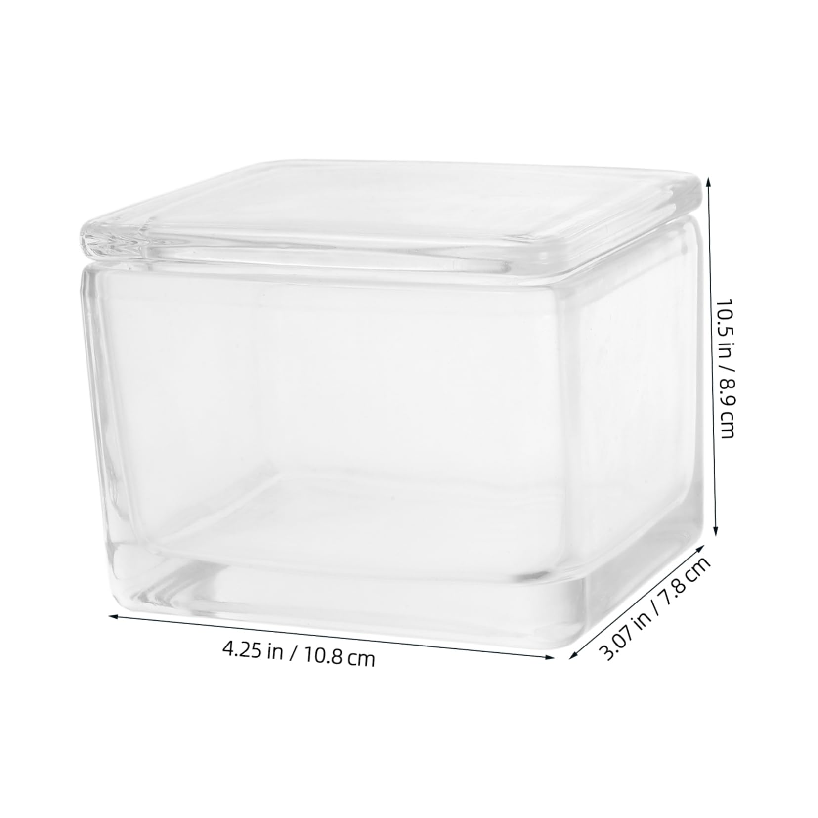 Glas Färbegefäß mit 20 Objektträgern, Rund, Vertikal und Horizontal