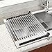 Lectorias abtropfgitter spüle schwarz, spülbecken abtropfgestell Edelstahl, spülenabdeckung faltbar, Geschirr trockengestell, Drying Rack Kitchen, abtropfmatte schmal, küchen-Organizer, abtropf Organizer,Auto günstig Kaufen-Lectorias abtropfgitter spüle schwarz, spülbecken abtropfgestell Edelstahl, spülenabdeckung faltbar, Geschirr trockengestell, Drying Rack Kitchen, abtropfmatte schmal, küchen-Organizer, abtropf