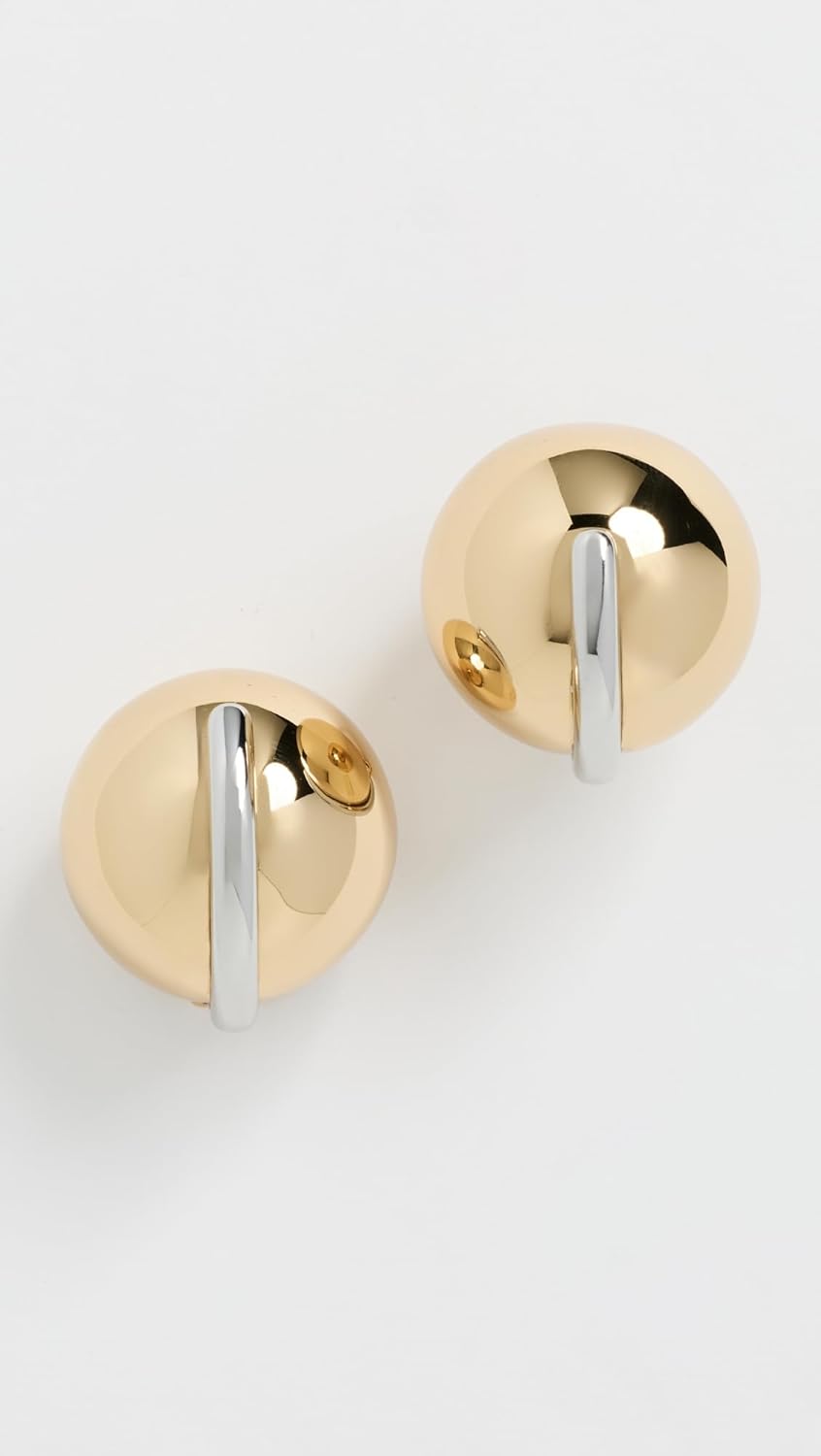 DEMARSON Women's Jane Oversized Stud Earrings - Image 2