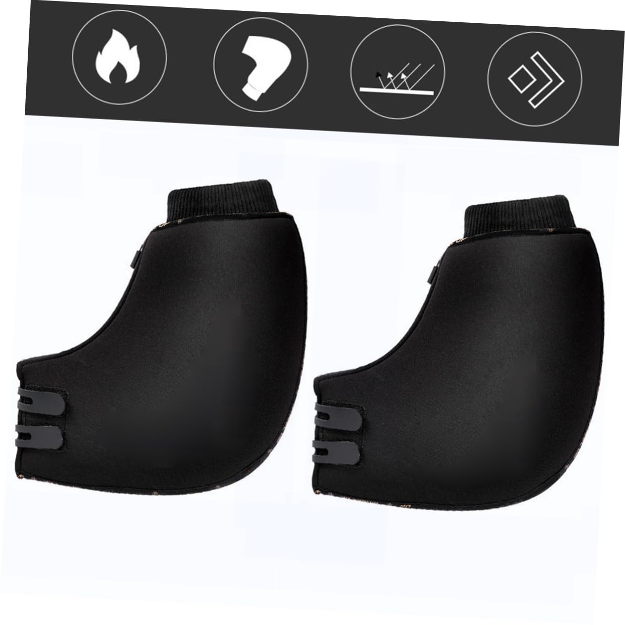 GALPADA Warme Lenkerhandschuhe für Fahrrad und E Scooter Winddichte und Dicke Winter Fahrradhandschuhe aus Neopren und Baumwolle für Kalte Wintertage 1 Paar