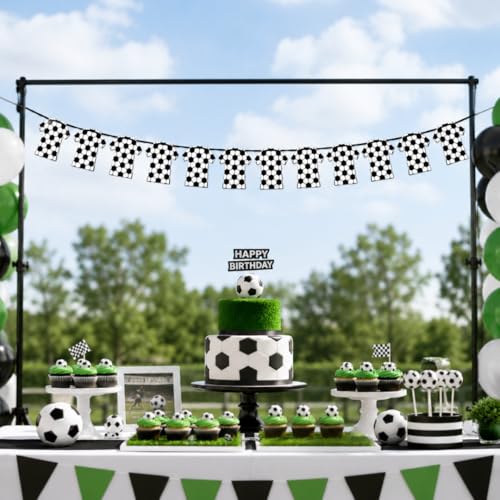 Image of Wanna Party 2026 World Cup Football Theme Jersey Shaped Paper Bunting Banner 10FT, Soccer Print Garland for Match Day Party, Sports Birthday Decoration, Fan Celebration & Football Party Supplies