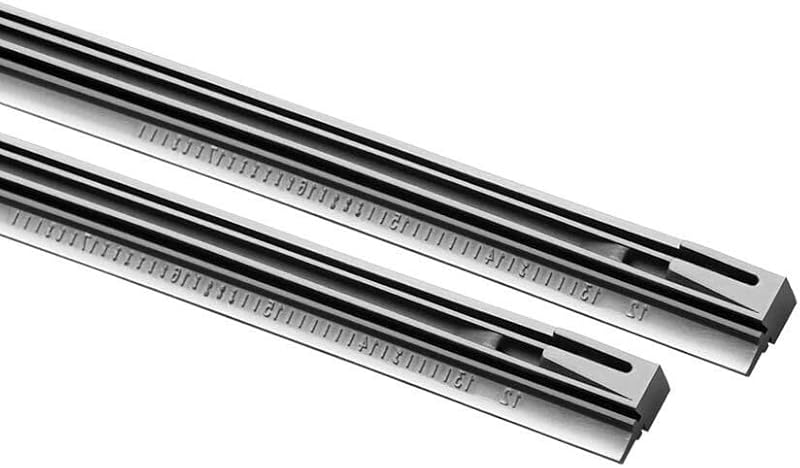 Refil de palheta do limpador de para-brisa Autopixl em borracha natural 6 mm – 2 unidades de 55,88 cm