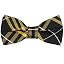Black and Gold Plaid