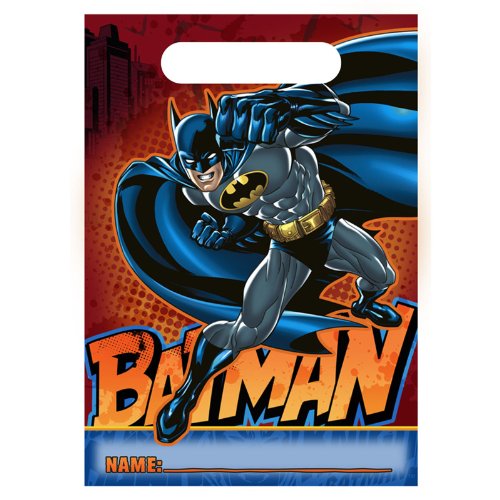 Batman Heroes and Villains Treat Bags (8) Party Accessory