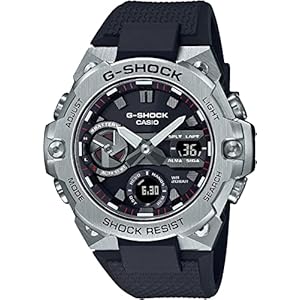 CASIO カシオ G-SHOCK ジーショック Gショック Gスチール G-STEEL Bluetooth 腕時計 時計 メンズ タフソーラー ステンレス GST-B400-1A [並行輸入品]