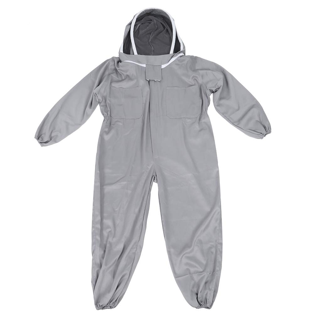 Chaqueta de Apicultura con Velo |Bata protectora para colonia de abejas (XXL)