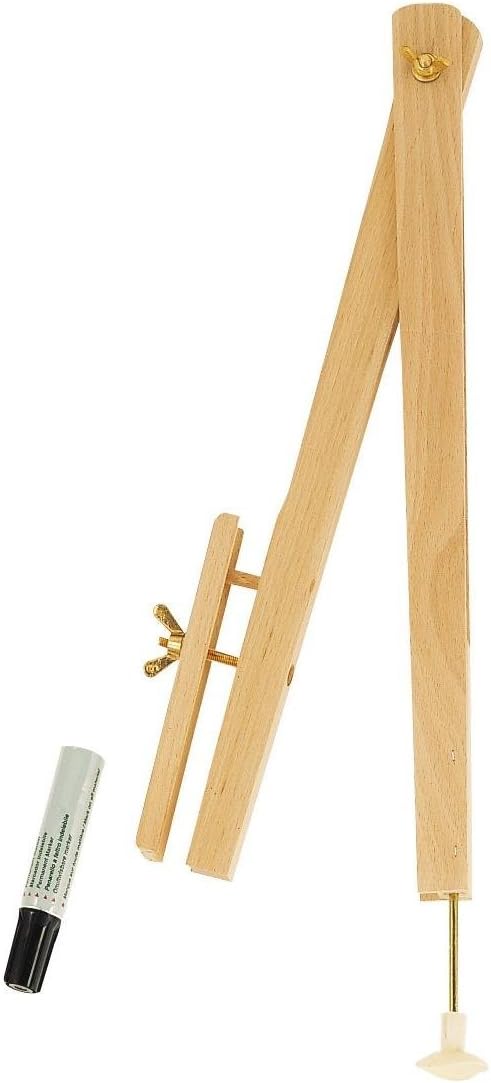JPCWooden Blackboard Compass for Whiteboard Markers 152942