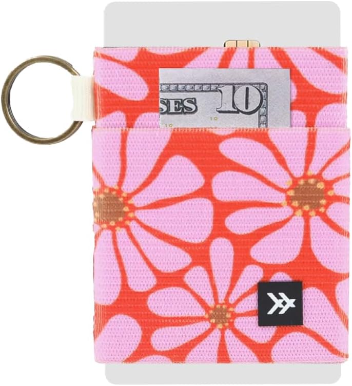 ［THREAD/スレッド］Elastic Wallet［日本正規品］エラスティックウォレット - ミニマルウォレット、カードや現金を2～8枚収納可能 サイズ-7x5.5cm スリム ミニマム 伸縮性財布 メンズ レディース クレジットカードホルダー