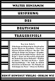 faksimile erstellen  Ursprung des deutschen Trauerspiels: Faksimilenachdruck der Erstausgabe von 1928
