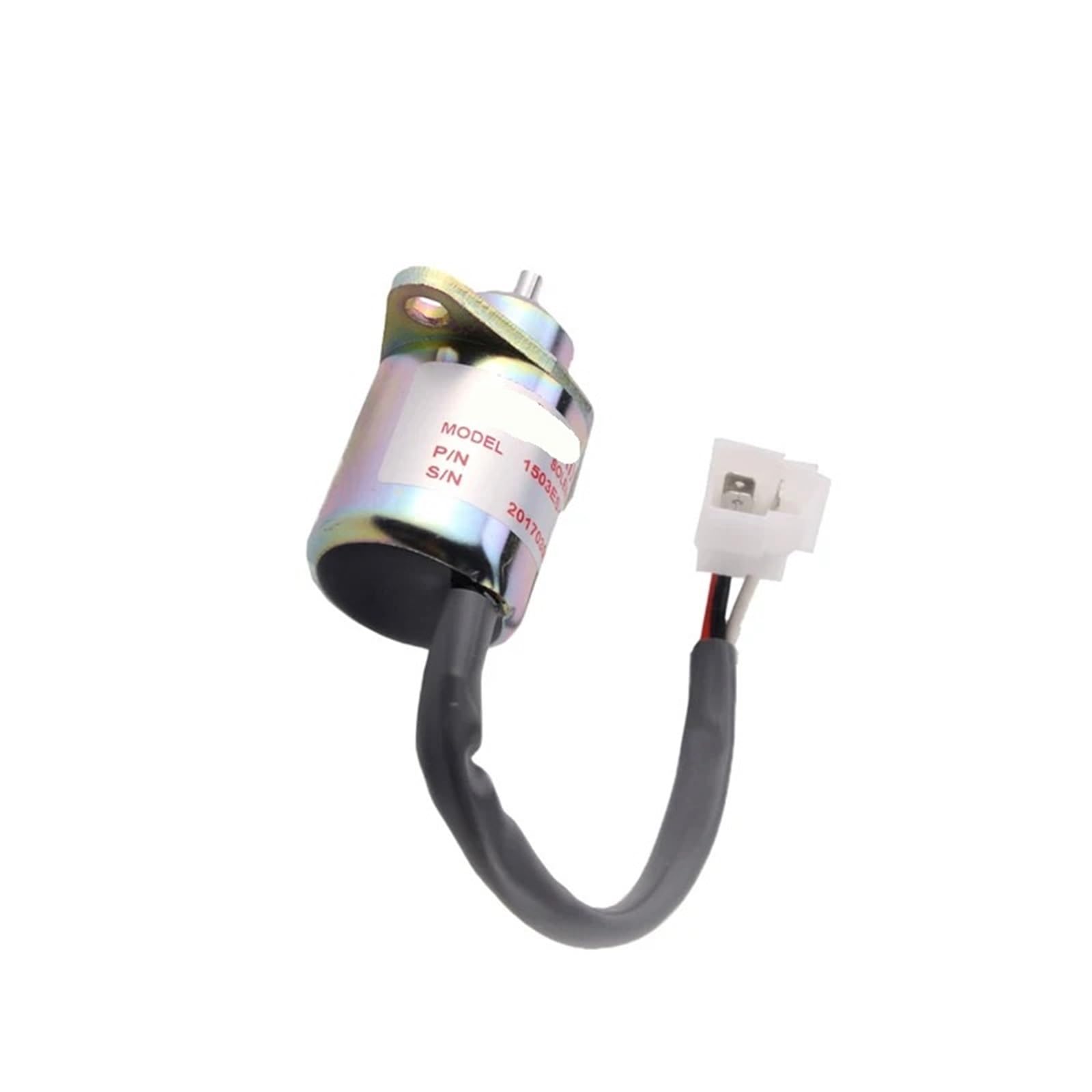 Yjcebgped One Color 1503Es-12A5uc5s 1503Es12a5uc5s Flameout Solenoid Valve (12V) For Bx2200 D905 V1505 D1005 Excavator Accessories