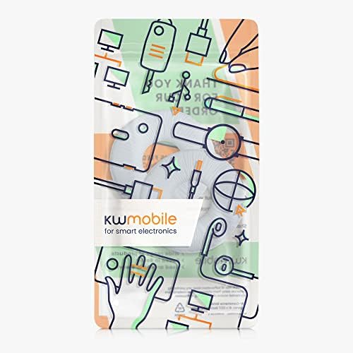 kwmobile Replacement Ear Pads Compatible with Sony MDR-ZX110 / MDR-ZX310 - Earpads Set for Headphones - White