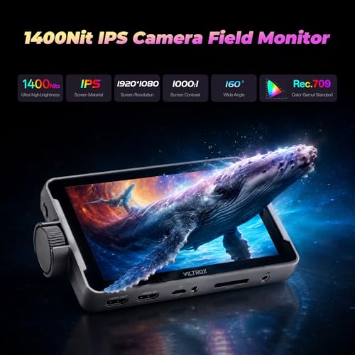 Image of VILTROX New DC-550 PRO II Touchscreen Camera Field Monitor