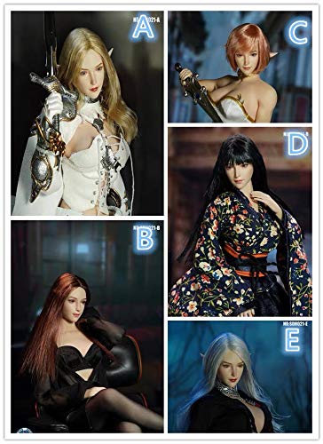 Amazon | Super Duck 1/6 フィギュア 美女 エルフ ヘッド アクション