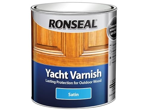 Ronseal YVS250 250ml Exterior Yacht Varnish Satin